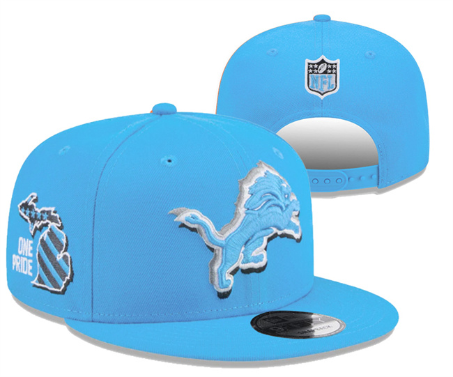 Detroit Lions Stitched Snapback Hats 077